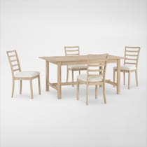 landon dining beige  pc dining room   