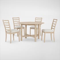 landon dining beige  pc dining room   