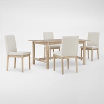 landon dining beige  pc dining room   