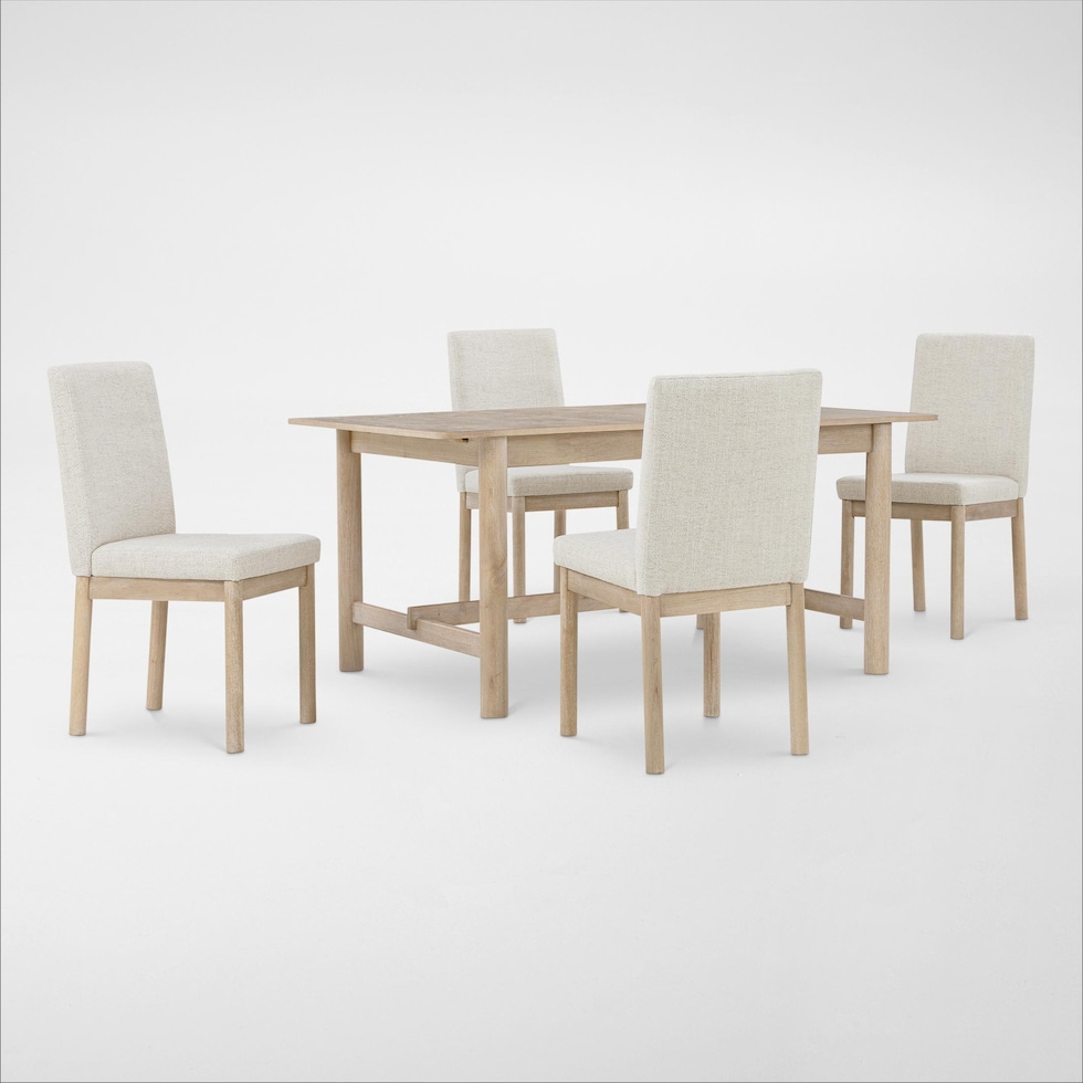 landon dining beige  pc dining room   
