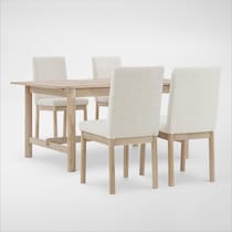 landon dining beige  pc dining room   
