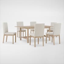 landon dining beige  pc dining room   