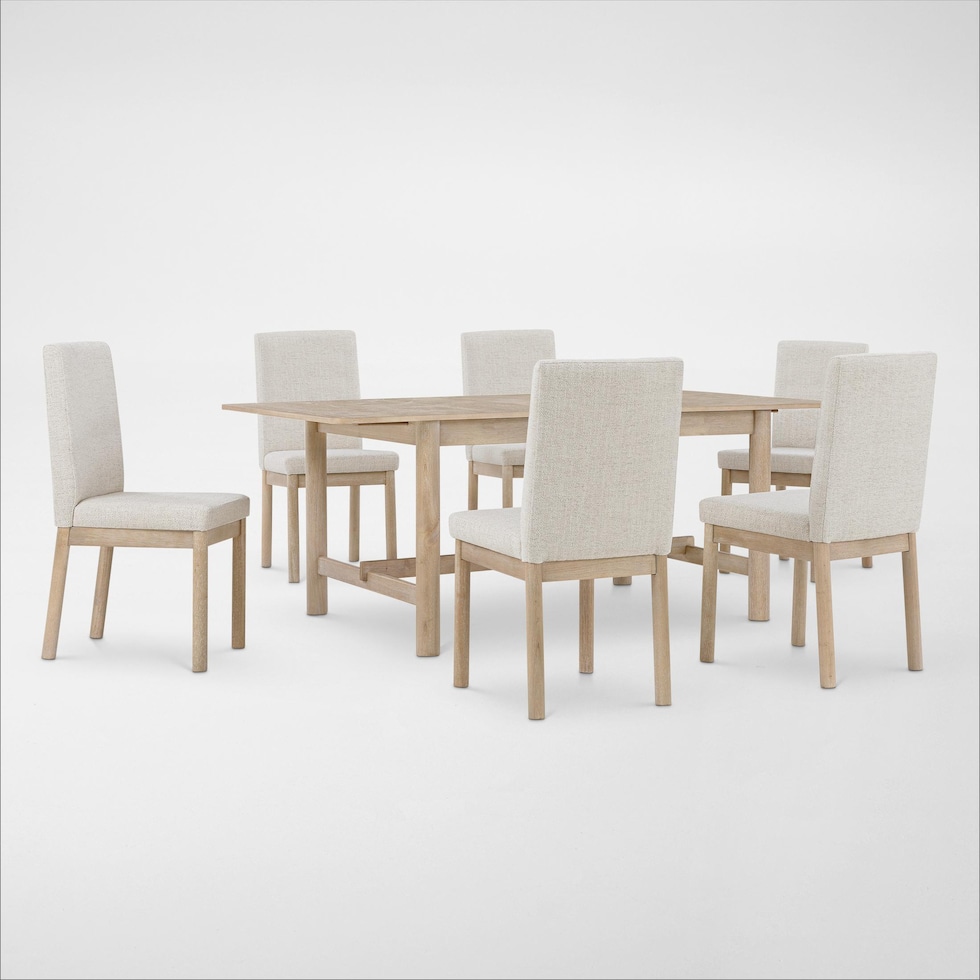 landon dining beige  pc dining room   
