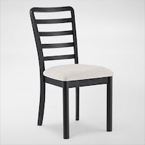 landon dining black  pc dining room   