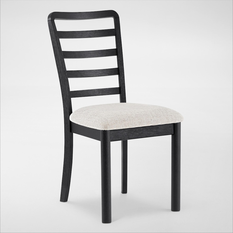 landon dining black  pc dining room   
