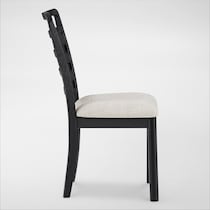landon dining black  pc dining room   