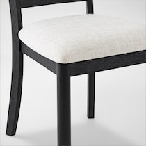 landon dining black  pc dining room   