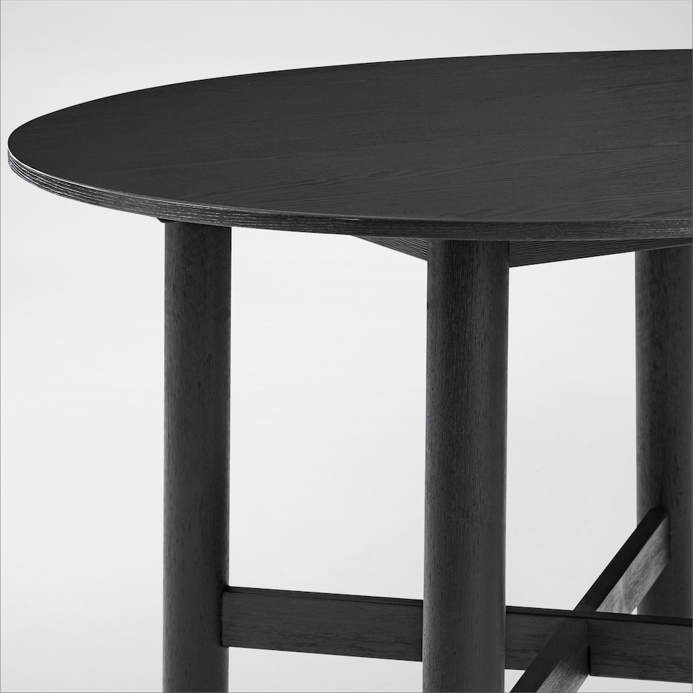 landon dining black  pc dining room   