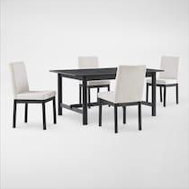 landon dining black  pc dining room   
