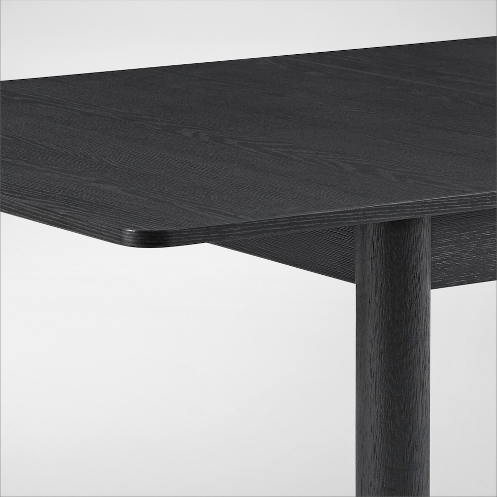 landon dining black dining table   