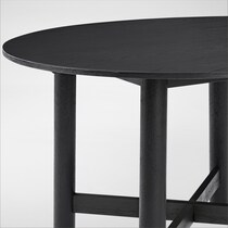 landon dining black dining table   