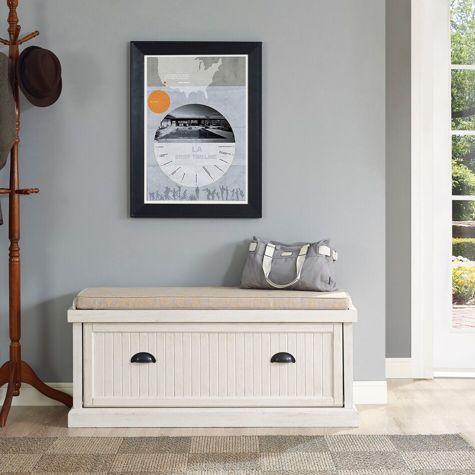 Conway Entryway Bench Value City Furniture