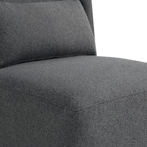 langford gray accent chair   