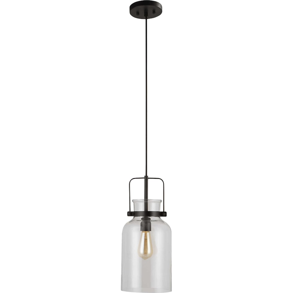 lansing black chandelier   