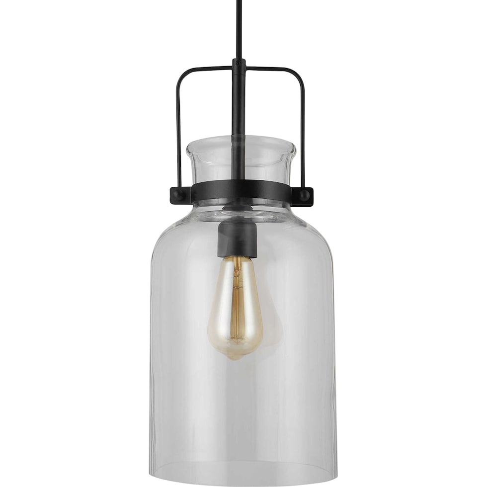 lansing black chandelier   