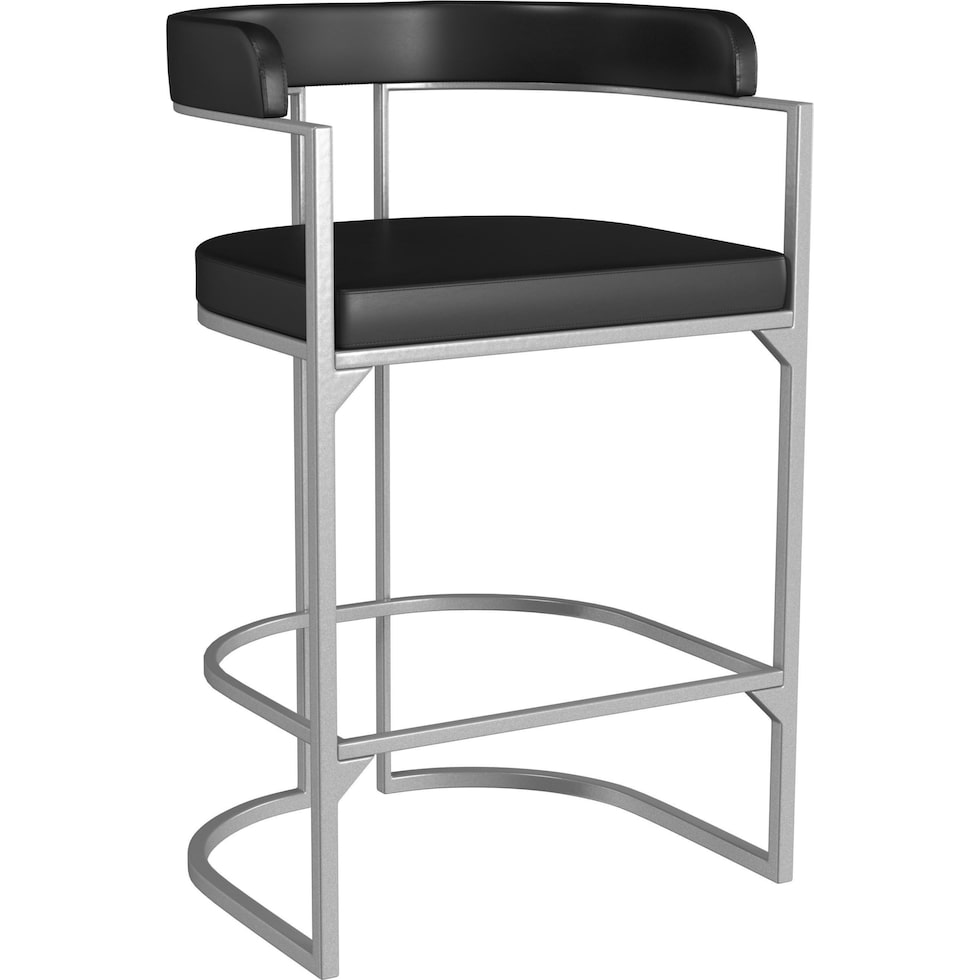 lansing black counter height stool   