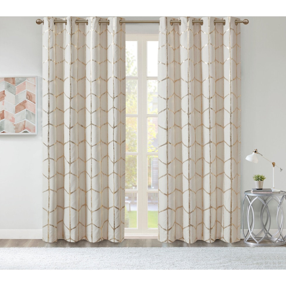 lanta white window panel   
