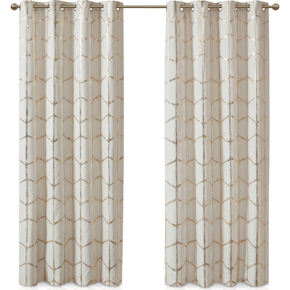 lanta white window panel   