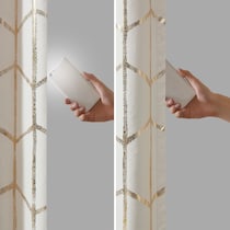 lanta white window panel   
