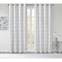 lanta white window panel   