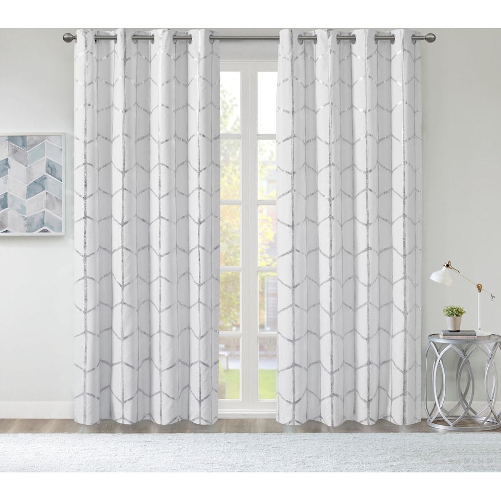 lanta white window panel   