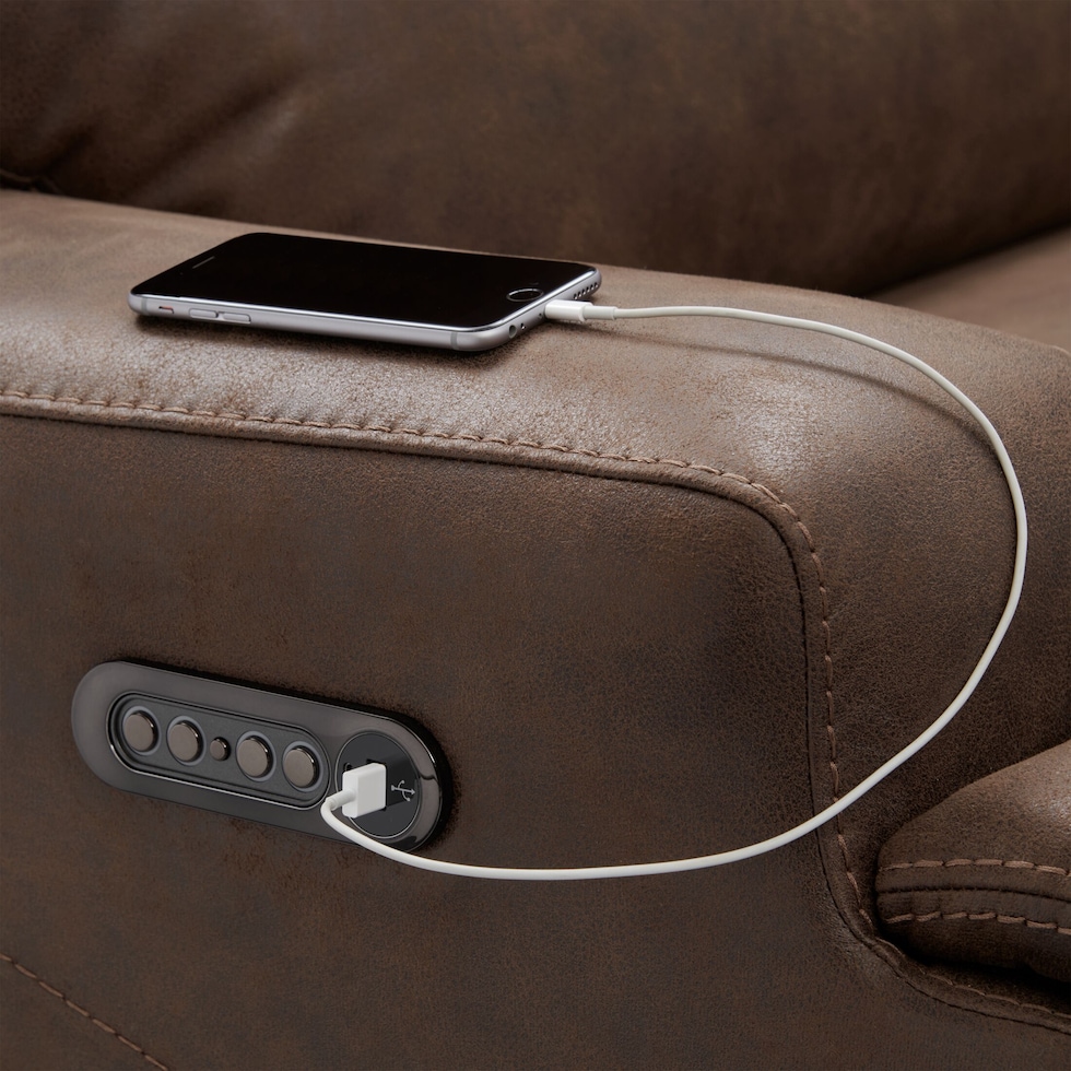 laredo dark brown  pc living room   