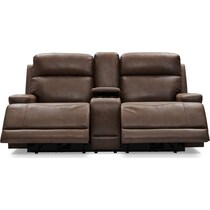 laredo dark brown  pc power reclining living room   