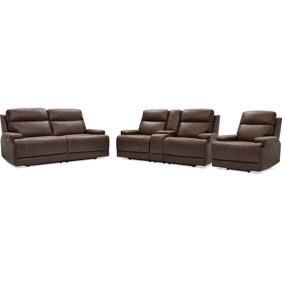 laredo dark brown  pc living room   