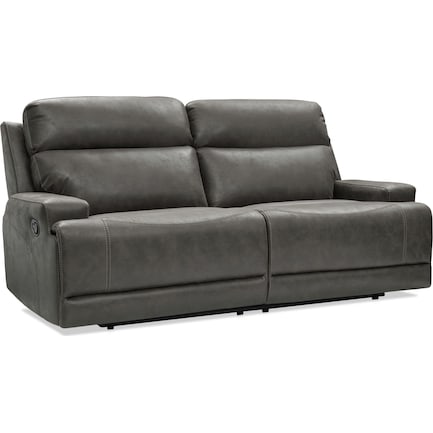 Laredo Manual Reclining Sofa - Gray