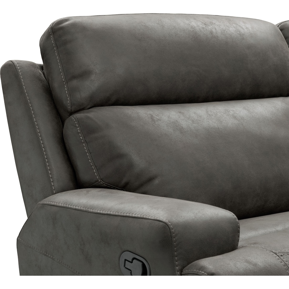 laredo gray sofa   