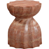 las cruces red stool   