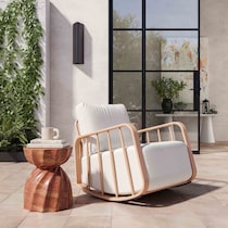 las cruces red stool   