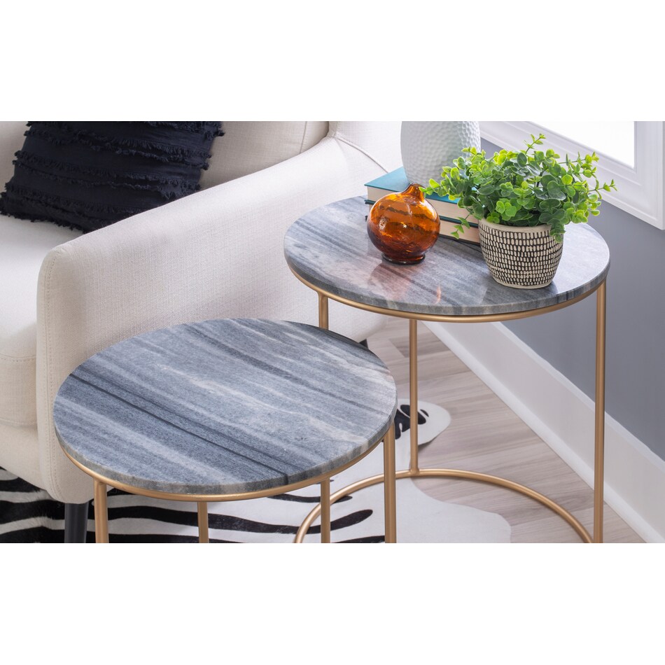 Lassen Set of 2 Nesting Tables Value City Furniture