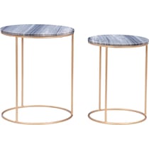 lassen gray nesting tables   