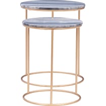 lassen gray nesting tables   