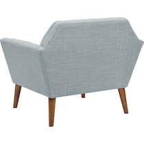 laureen blue accent chair   