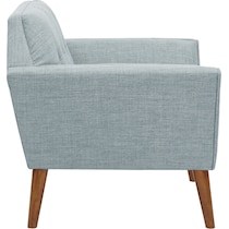 laureen blue accent chair   