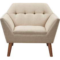 laureen neutral accent chair   