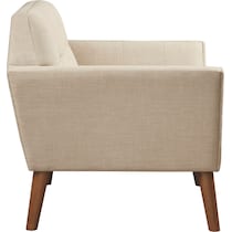 laureen neutral accent chair   