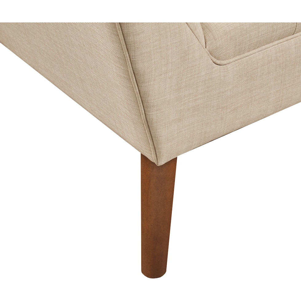 laureen neutral accent chair   