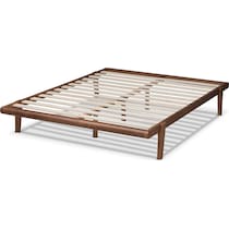 laurenne light brown full bed   