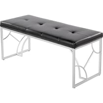 lauryn black bench   