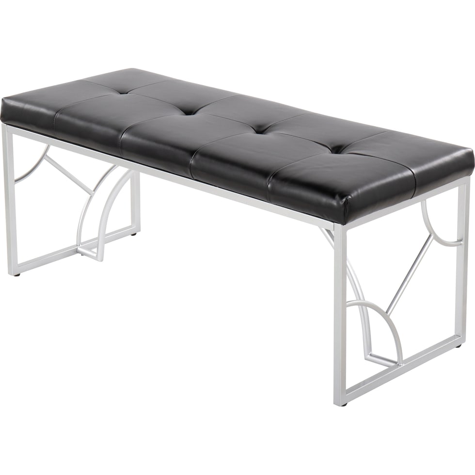 lauryn black bench   