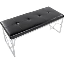 lauryn black bench   