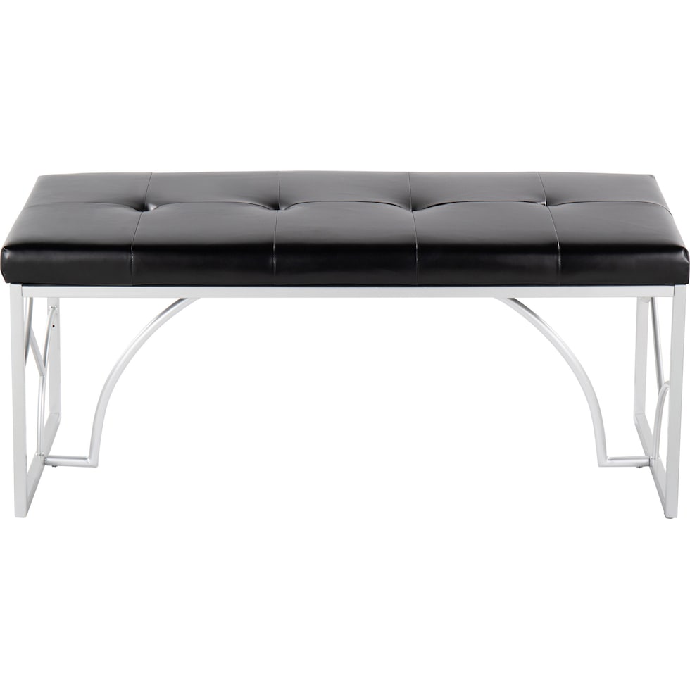 lauryn black bench   