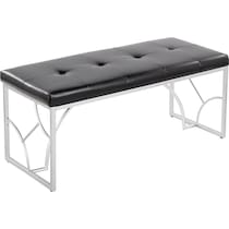 lauryn black bench   