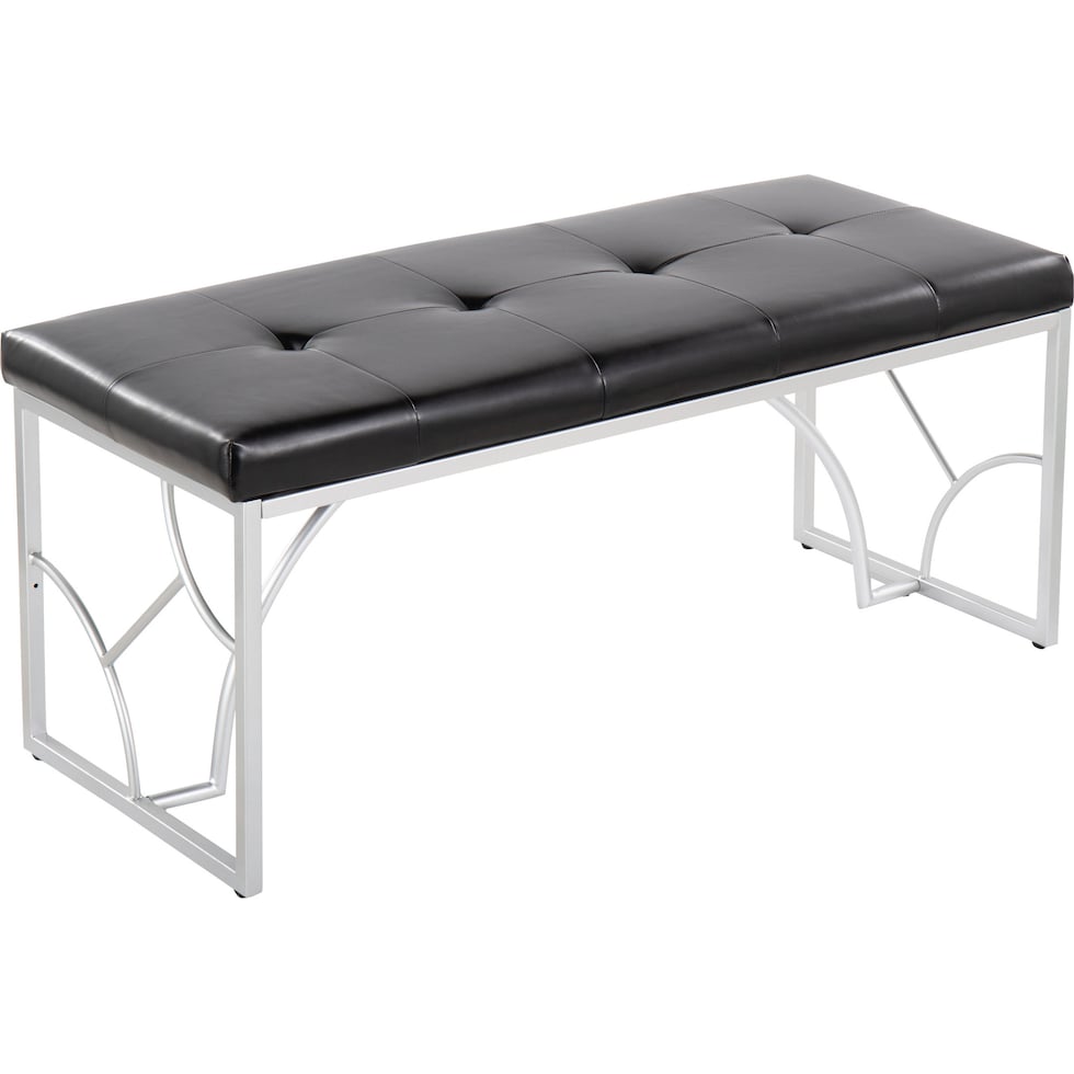 lauryn black bench   