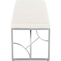 lauryn white bench   