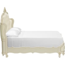 lavelle bedroom white king bed   