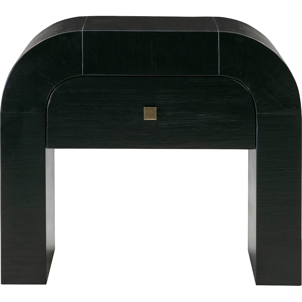 laverne black nightstand   